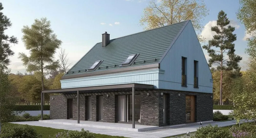 Проект Двухэтажный дом 17 на 11, 189 м2