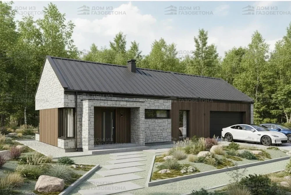 Проект Двухэтажный дом 15 на 9, 169 м2